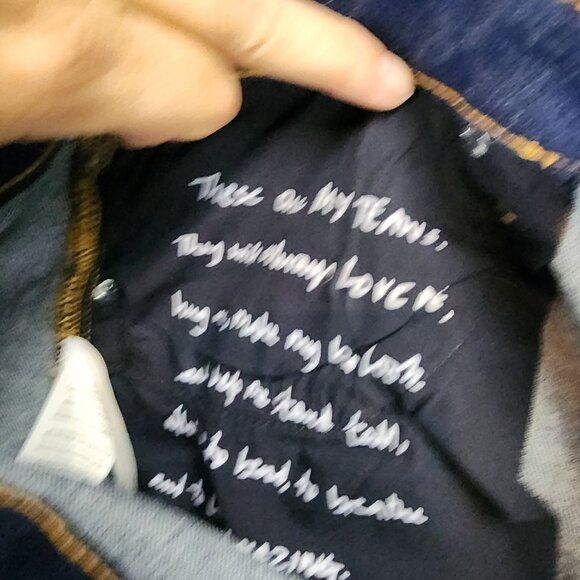 Boden Jeans Womens 22 Dark Wash Stretch High Rise Wide Leg Crop *NWT* - Picture 14 of 16